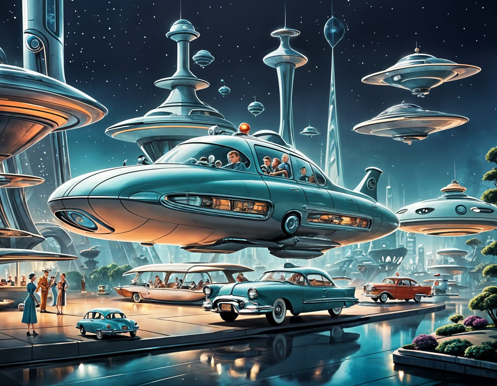 Yesteryear's Future  by @KBunny001