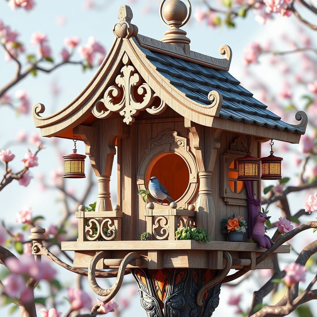 Great stunning birdhouse