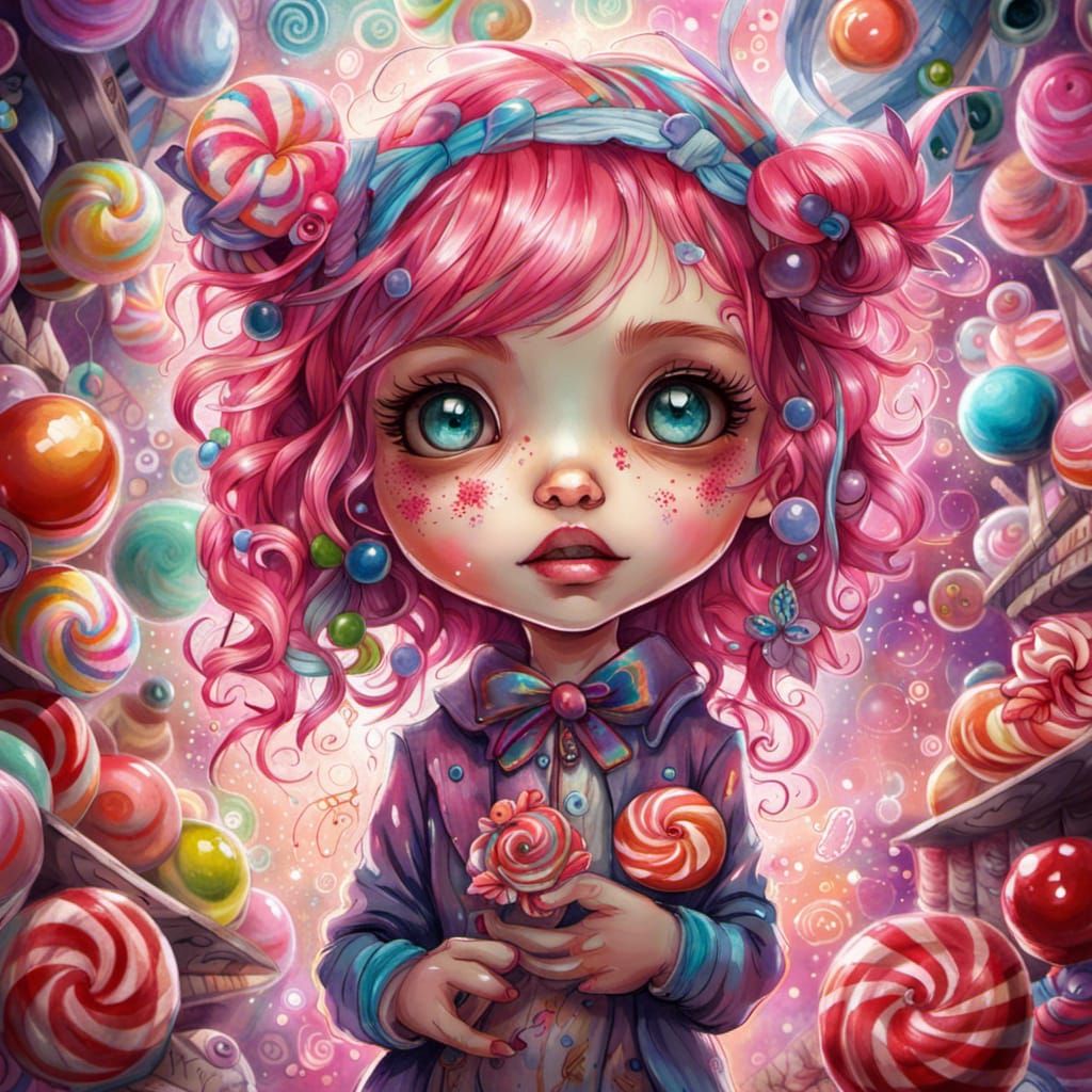 So Much Candy - AI Generated Artwork - NightCafe Creator