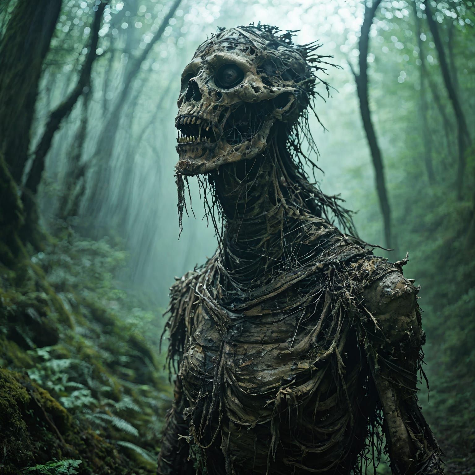 A mesmerizing image of a mummified creature (Uploaded)