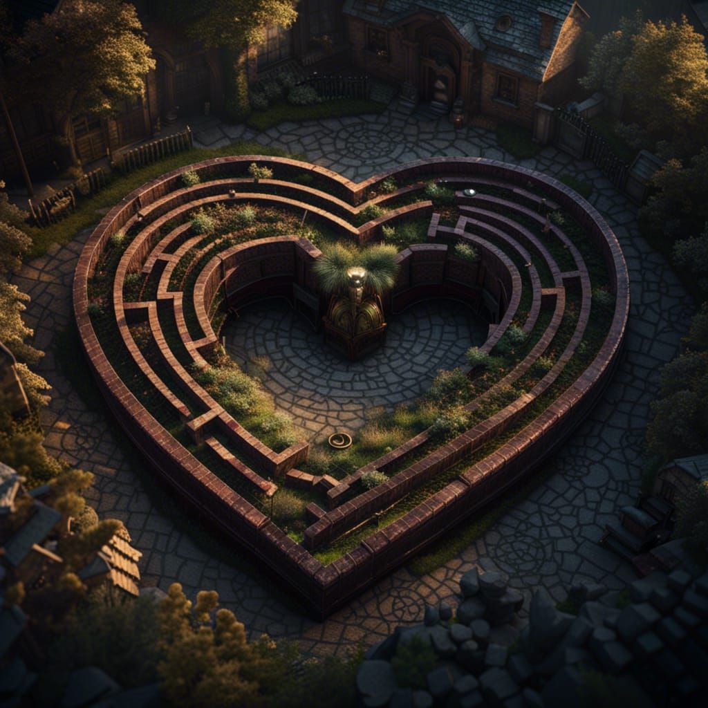 Love is like a maze.. Make one wrong turn.. And you're lost..  by @Vixsin