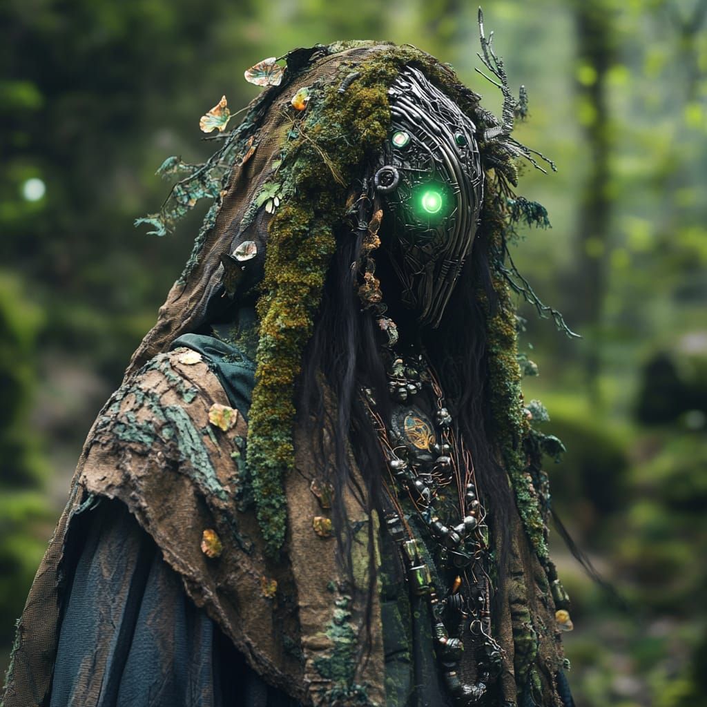 Biopunk Female Shaman