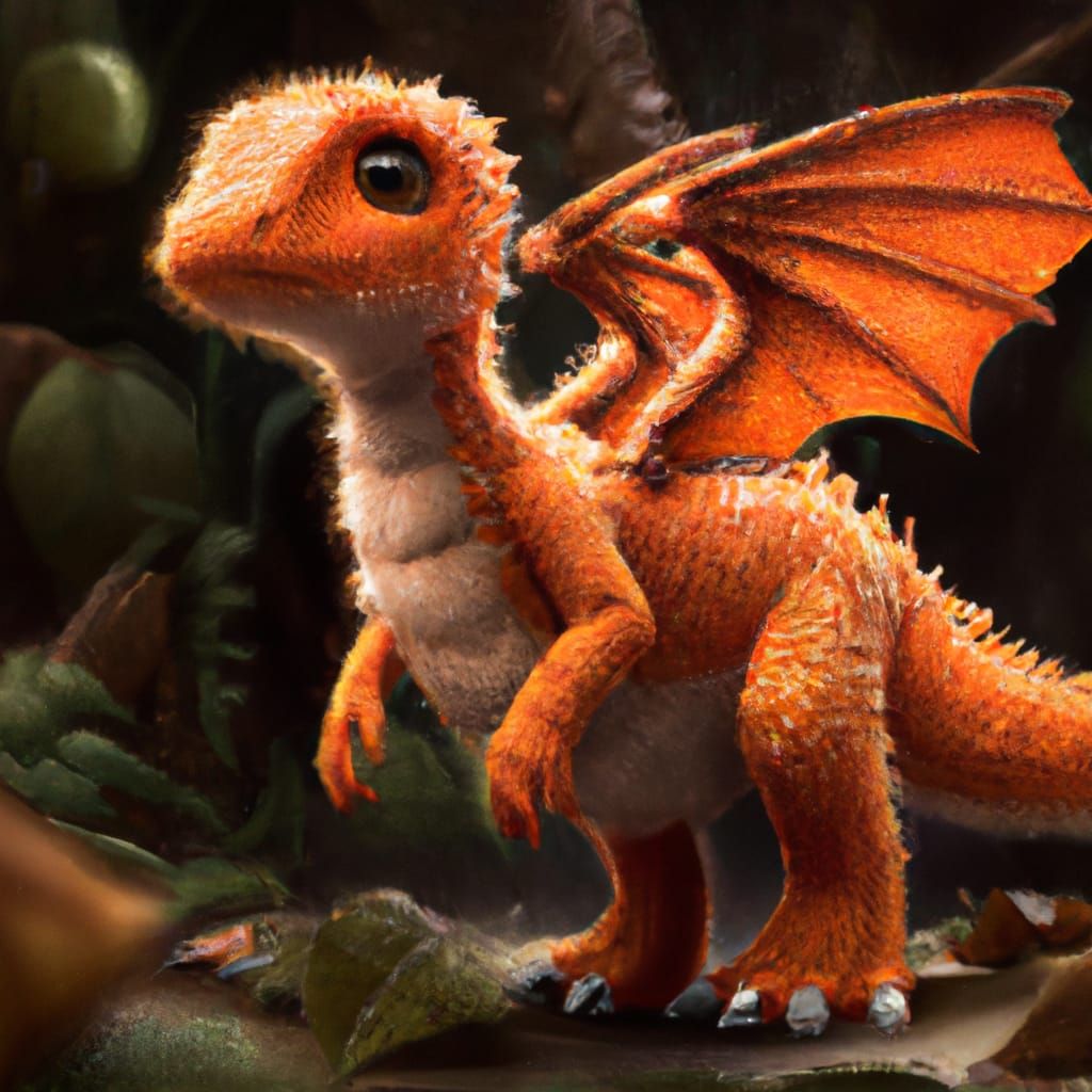 Baby Dragon  by @BitHProd