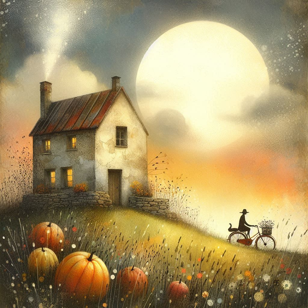 L'automne est une demeure d'or et de pluie.