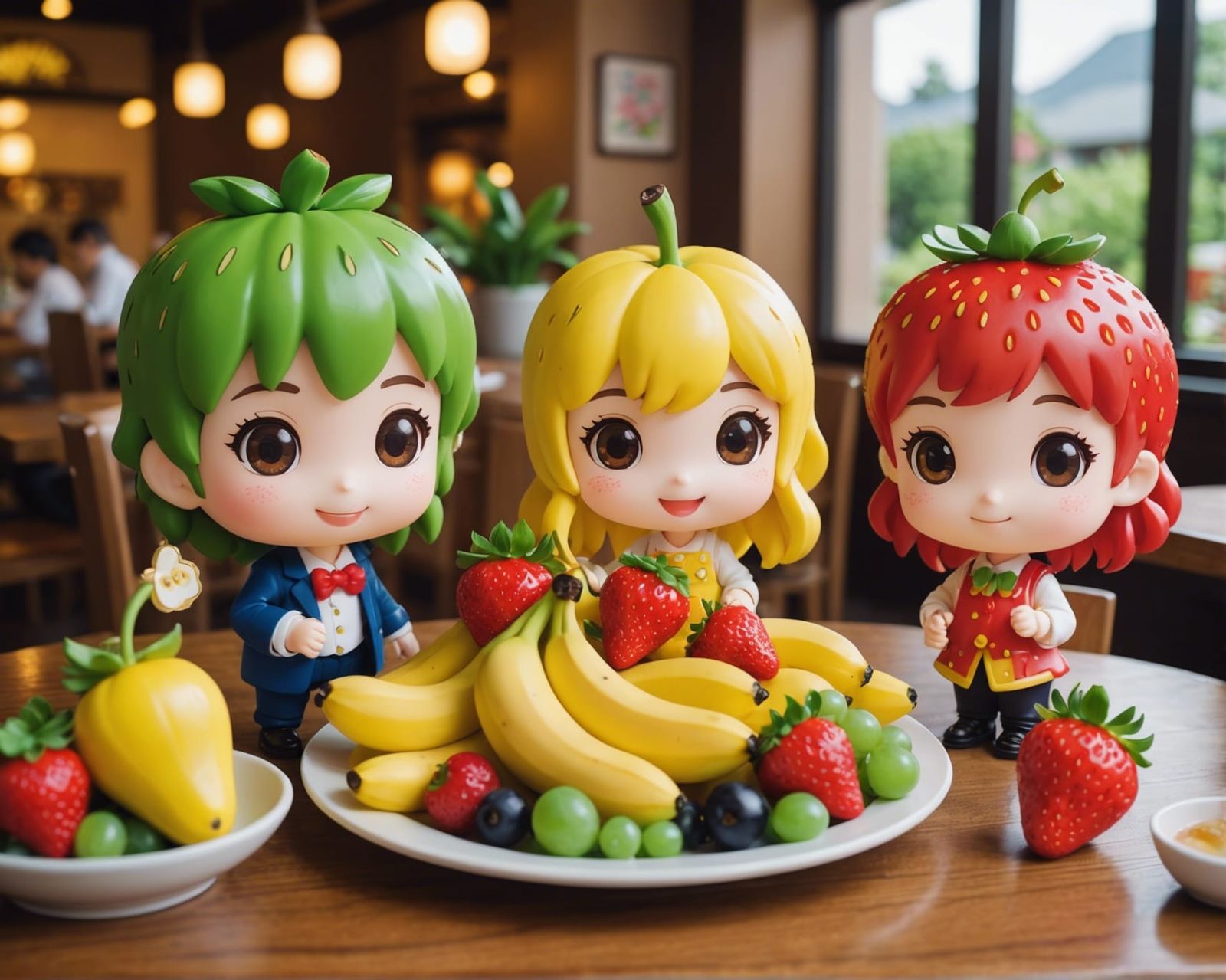 chibi fruit - AI Generated Artwork - NightCafe Creator