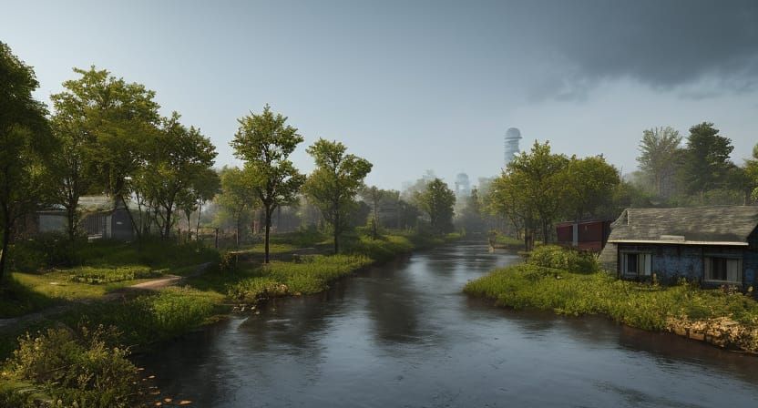 Nature comeback - AI Generated Artwork - NightCafe Creator