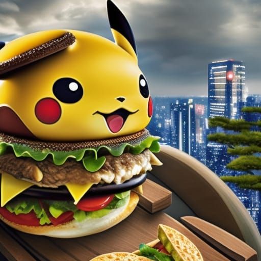 Pikachu Happy Meal AI Generated Artwork NightCafe Creator