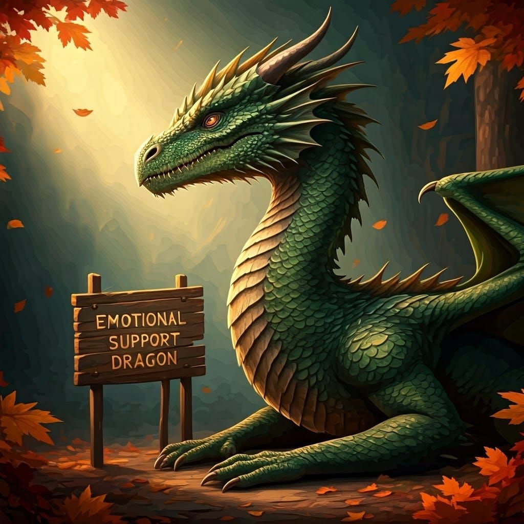 Emotional Support Dragon