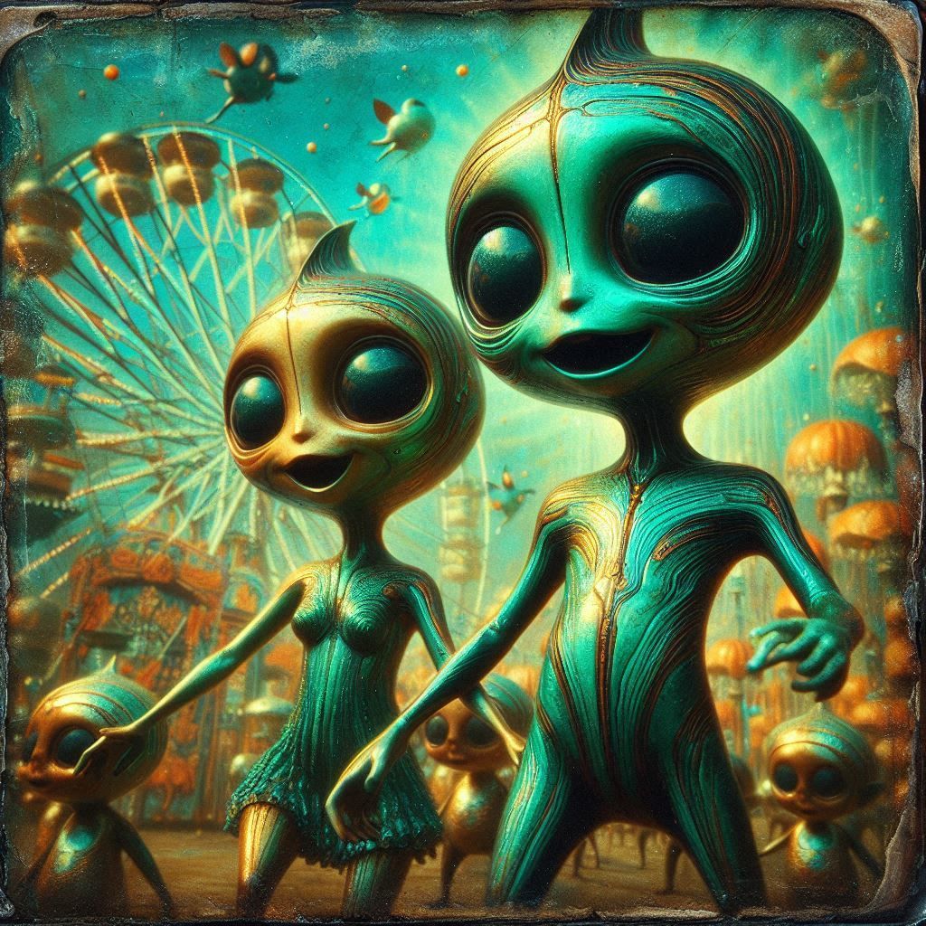 The amusement park you dream of on misty moonlit nights