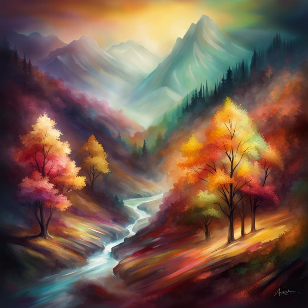 Autumn in the valley