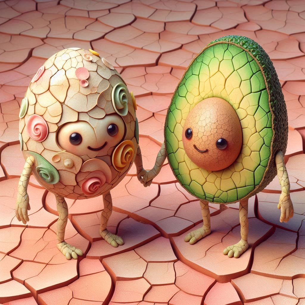 egg and avocado fillin' for deviled, is that a feelin'