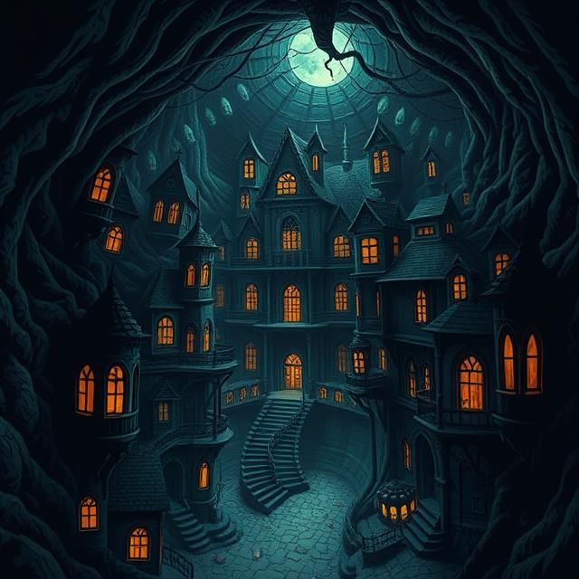 TWISTED TRICK-OR-TREAT. -  HAUNTED HOUSES 🏘.