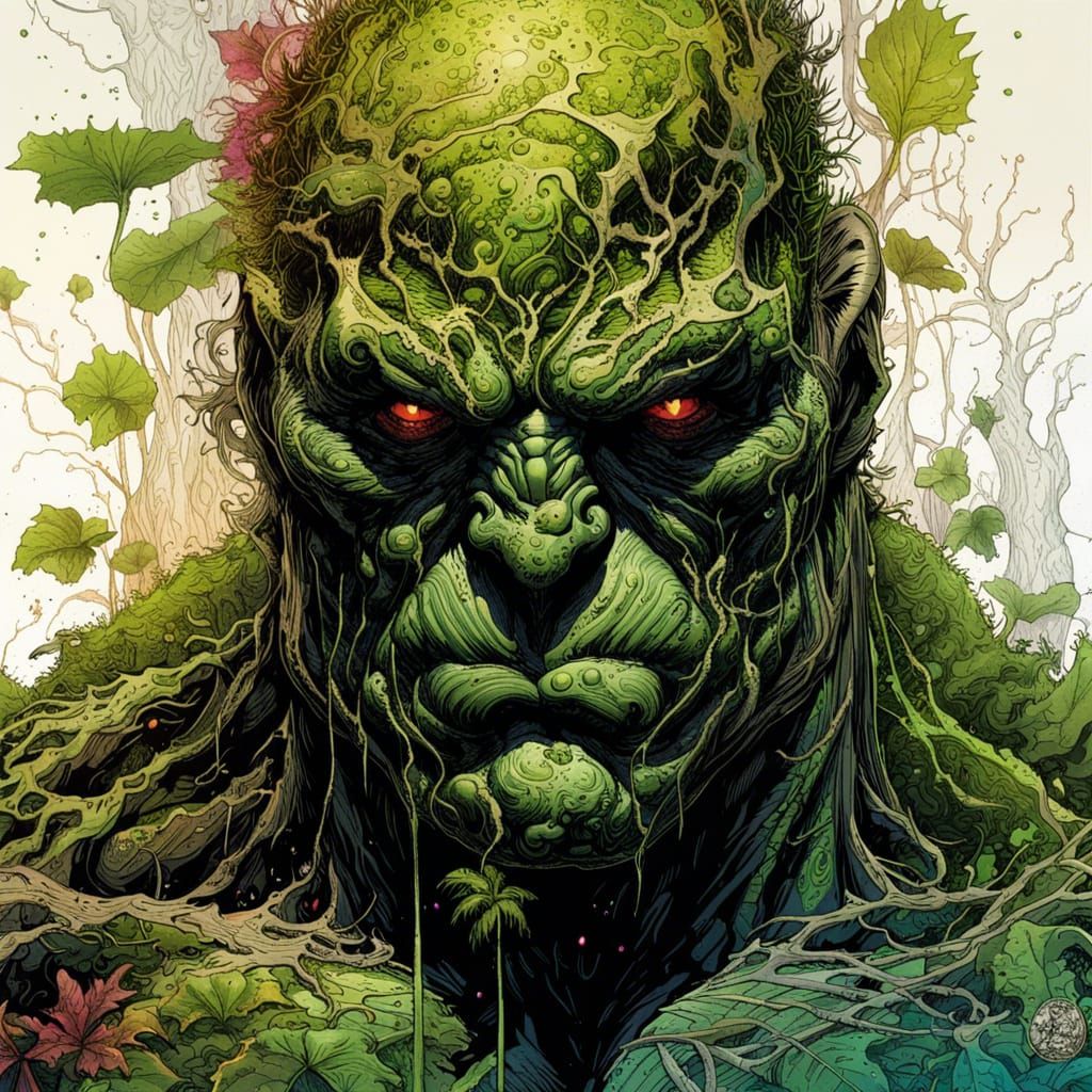 Swamp Thing - Ai Generated Artwork - Nightcafe Creator