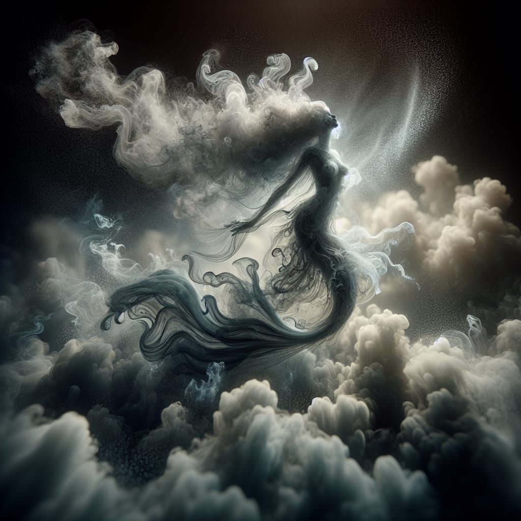 mermaid of smoke