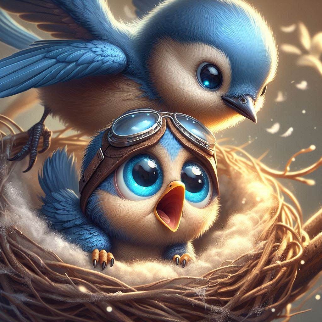 Billy Bluebird’s First Flight Day