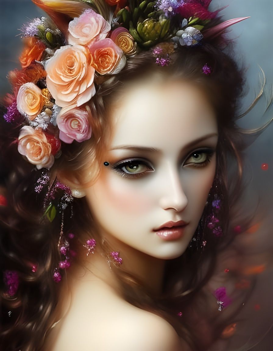 Beautiful Girl - AI Generated Artwork - NightCafe Creator