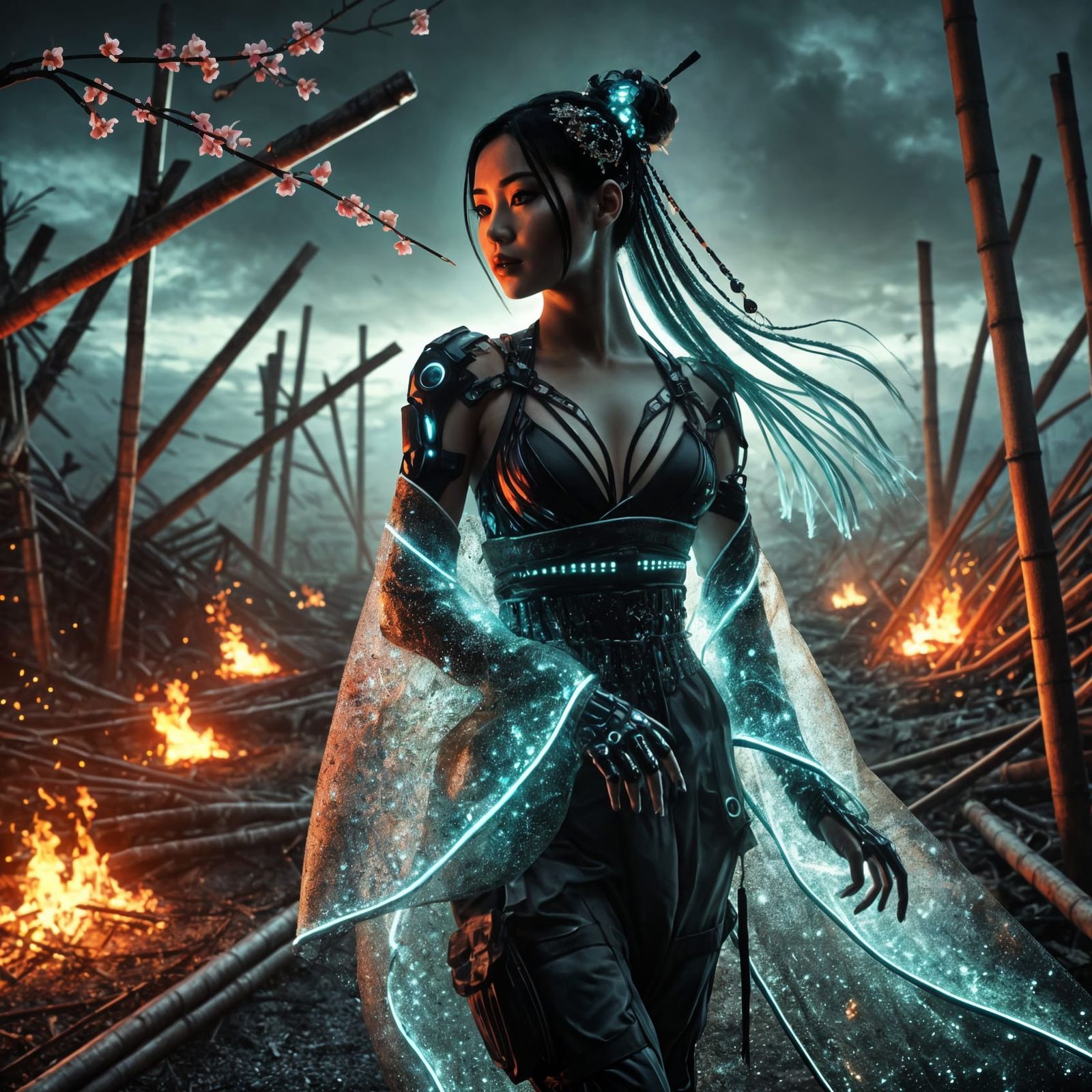 Ashes and Neon: The Last Warden