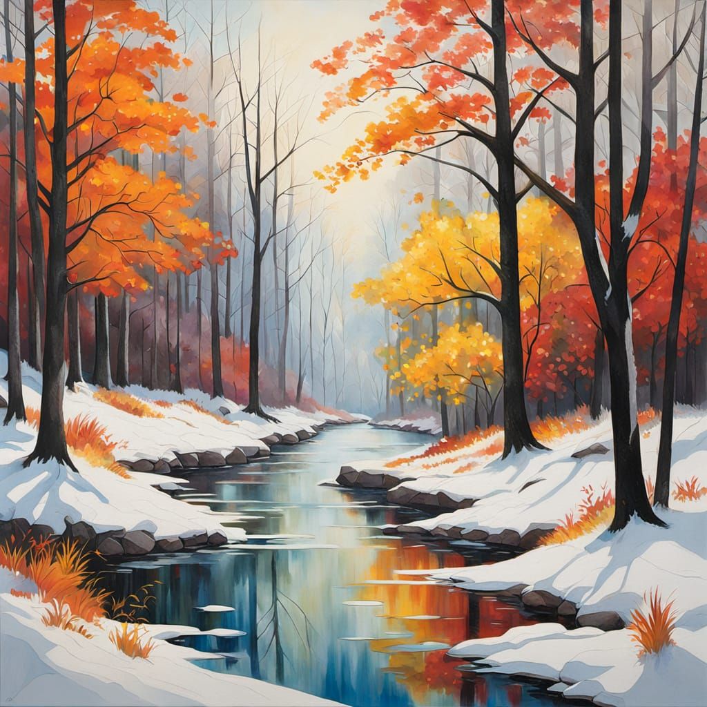 Emotions flow like changing seasons  by @aQeel AI