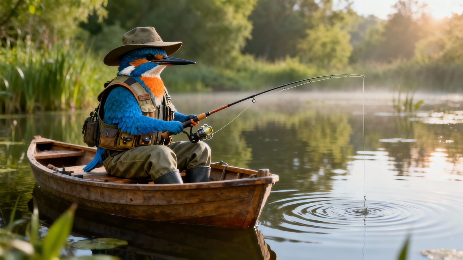 King Fisherman  by @Talon