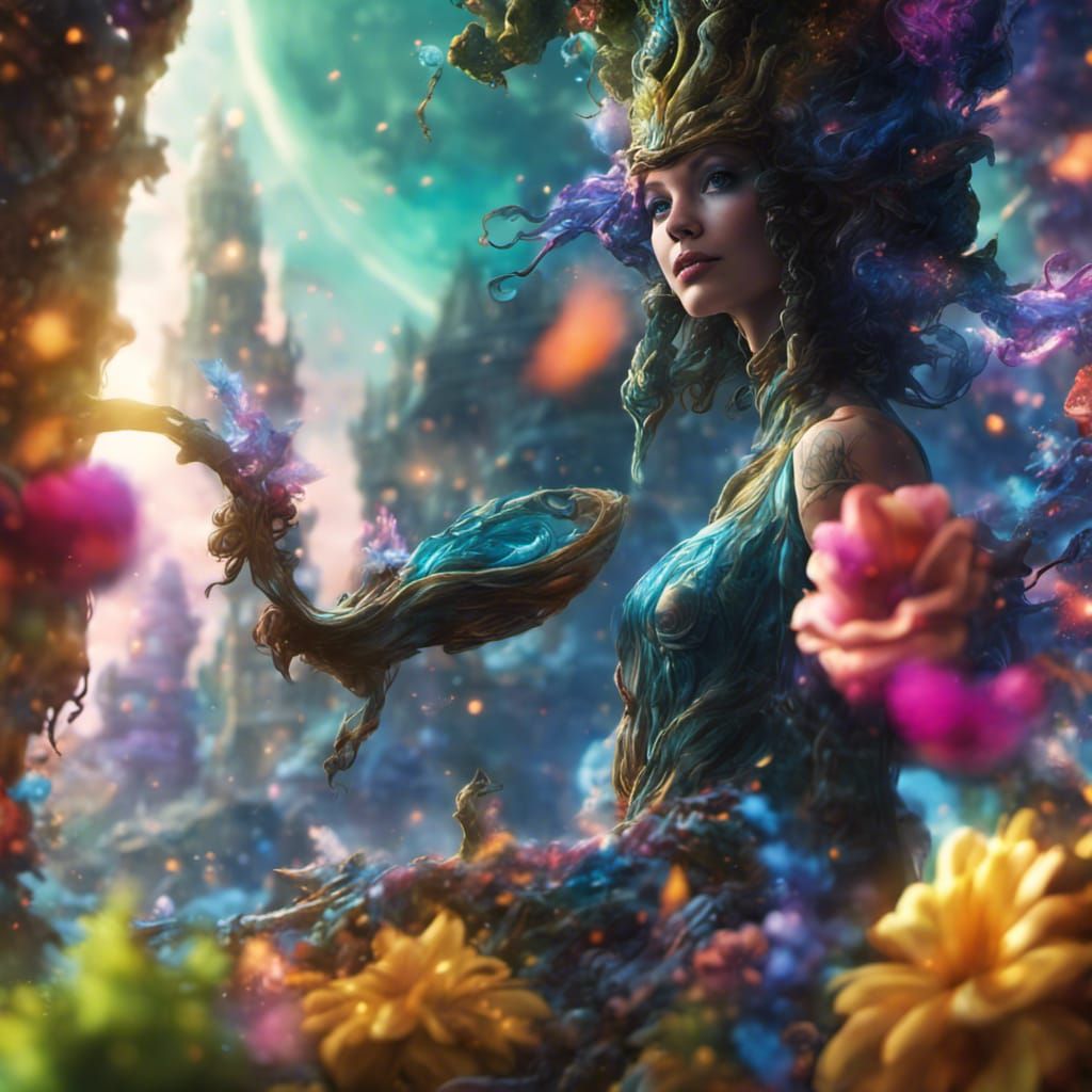 Brightside Queen ALúa AI Generated Artwork NightCafe Creator