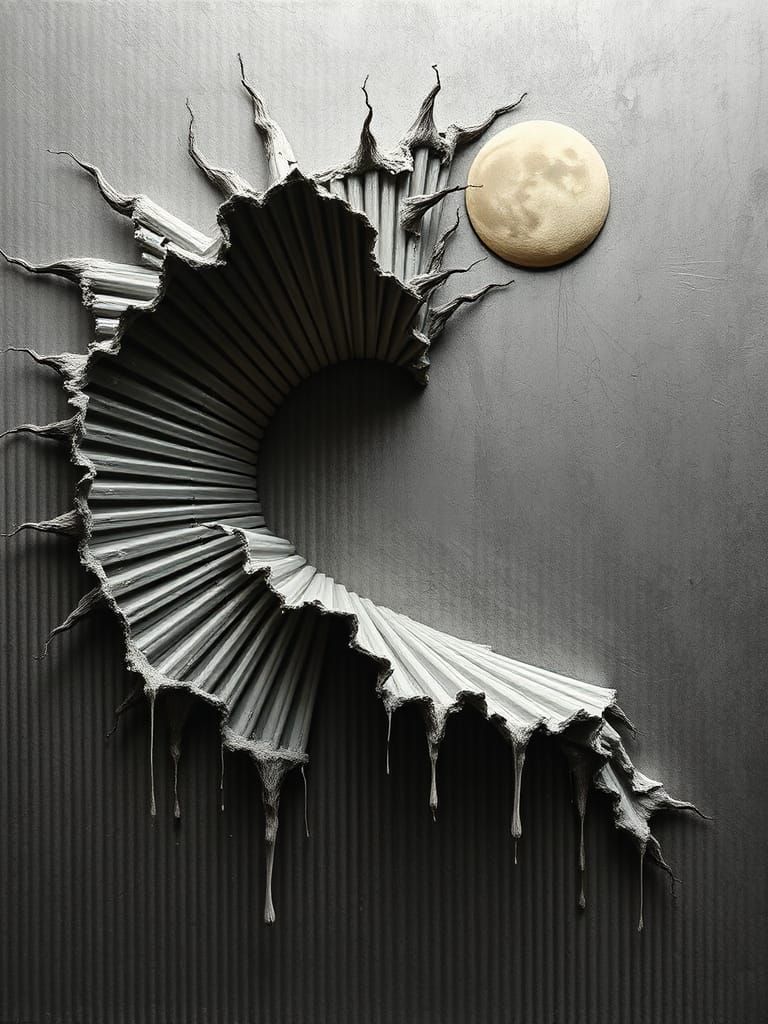 Surreal Assemblage Inspired by Dada and Surrealism