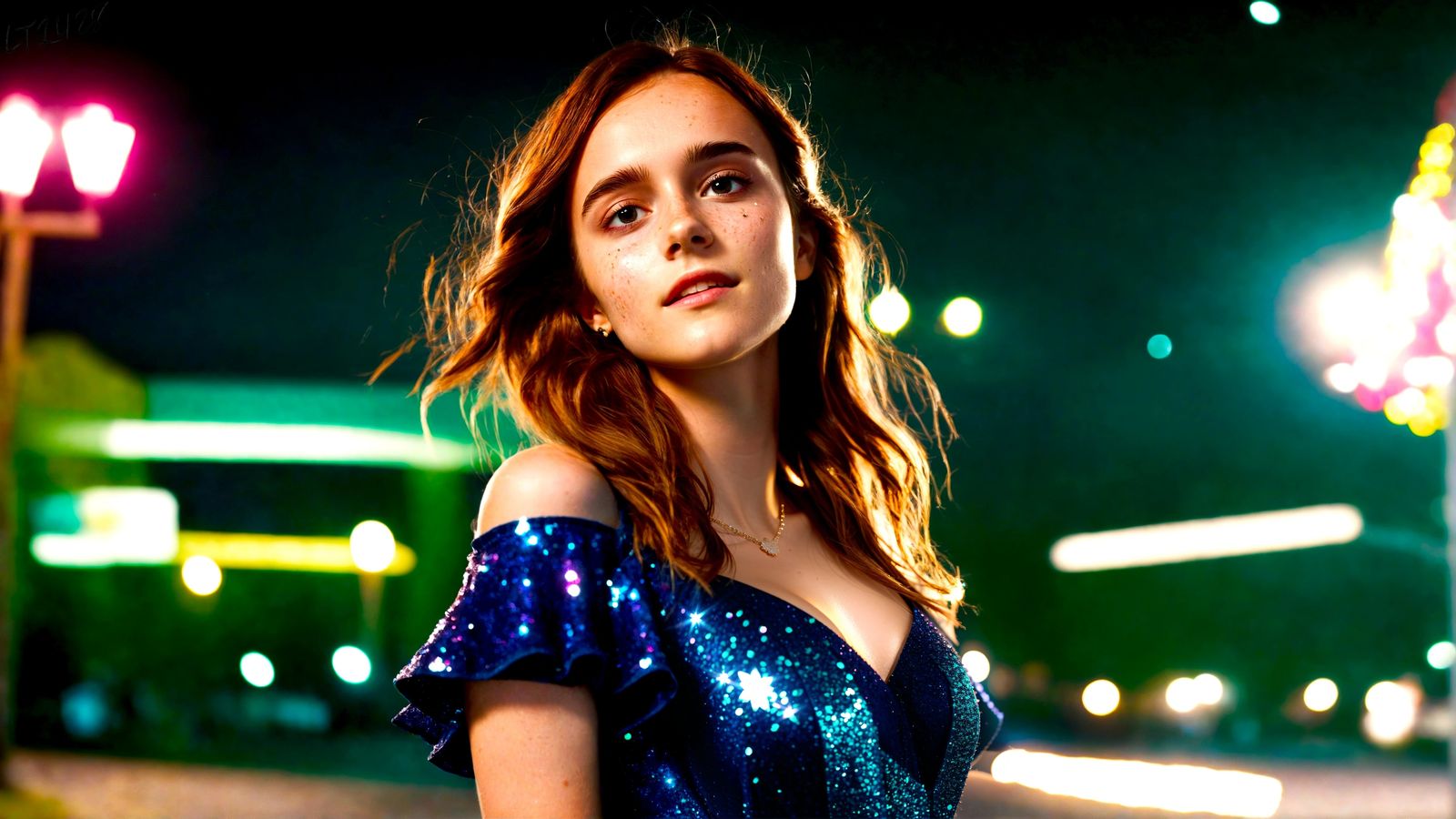 Rumi Ren - Glitter in the air series.