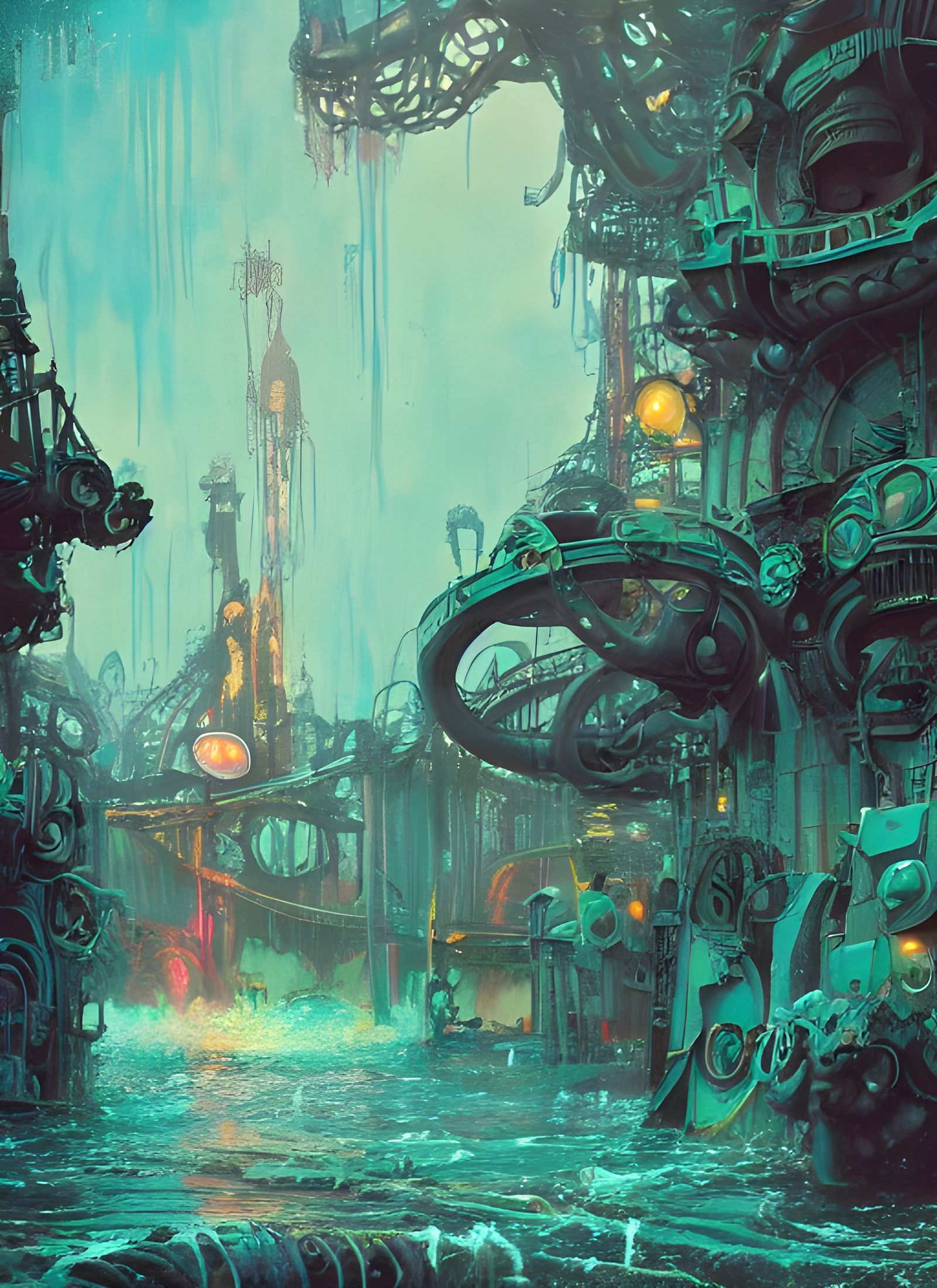 The Flooded Theme Park