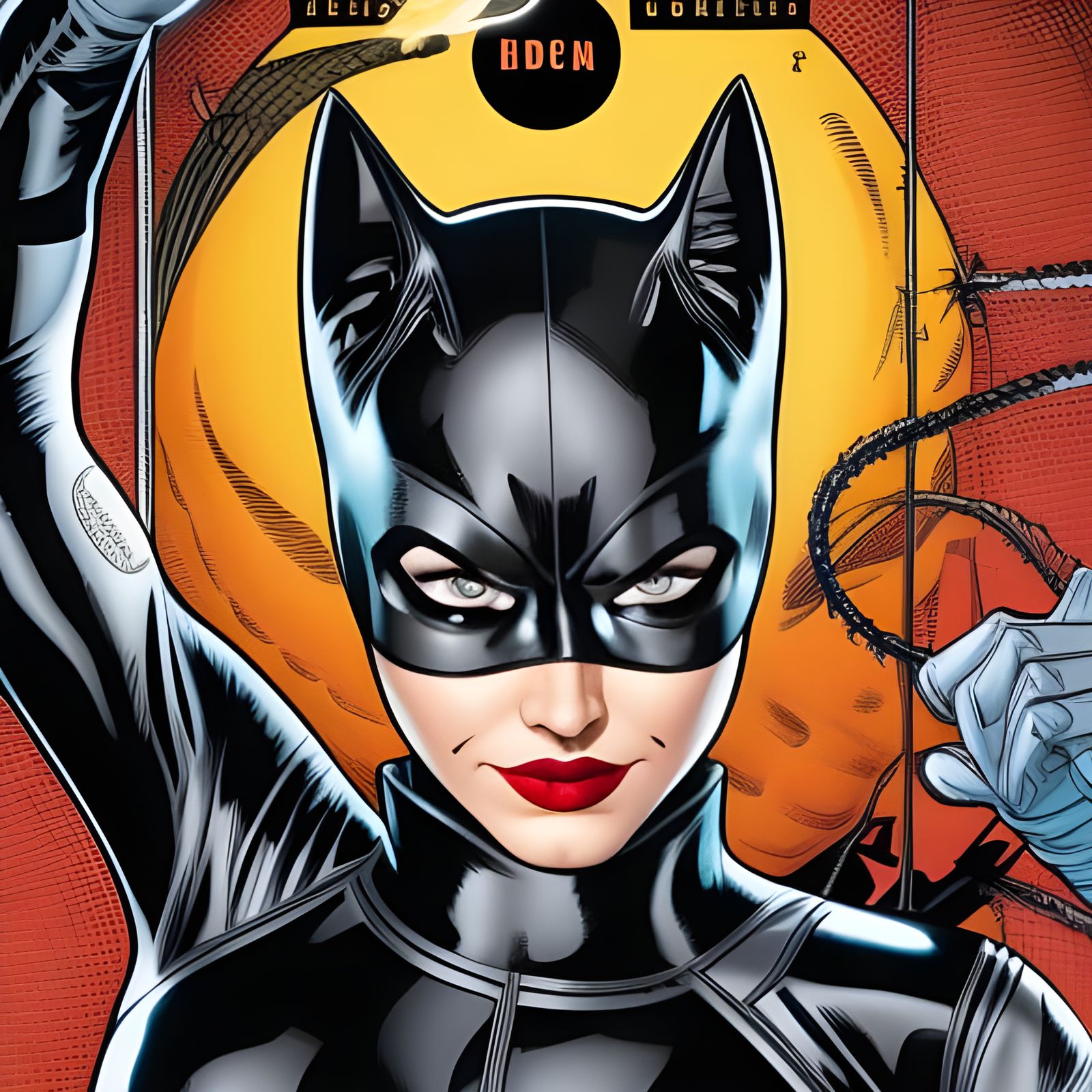 Catwoman AI Generated Artwork NightCafe Creator