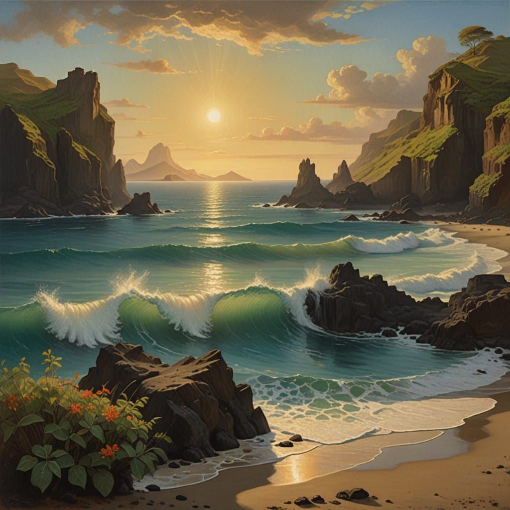 Galápagos Islands Coastline  by @JollyNewt