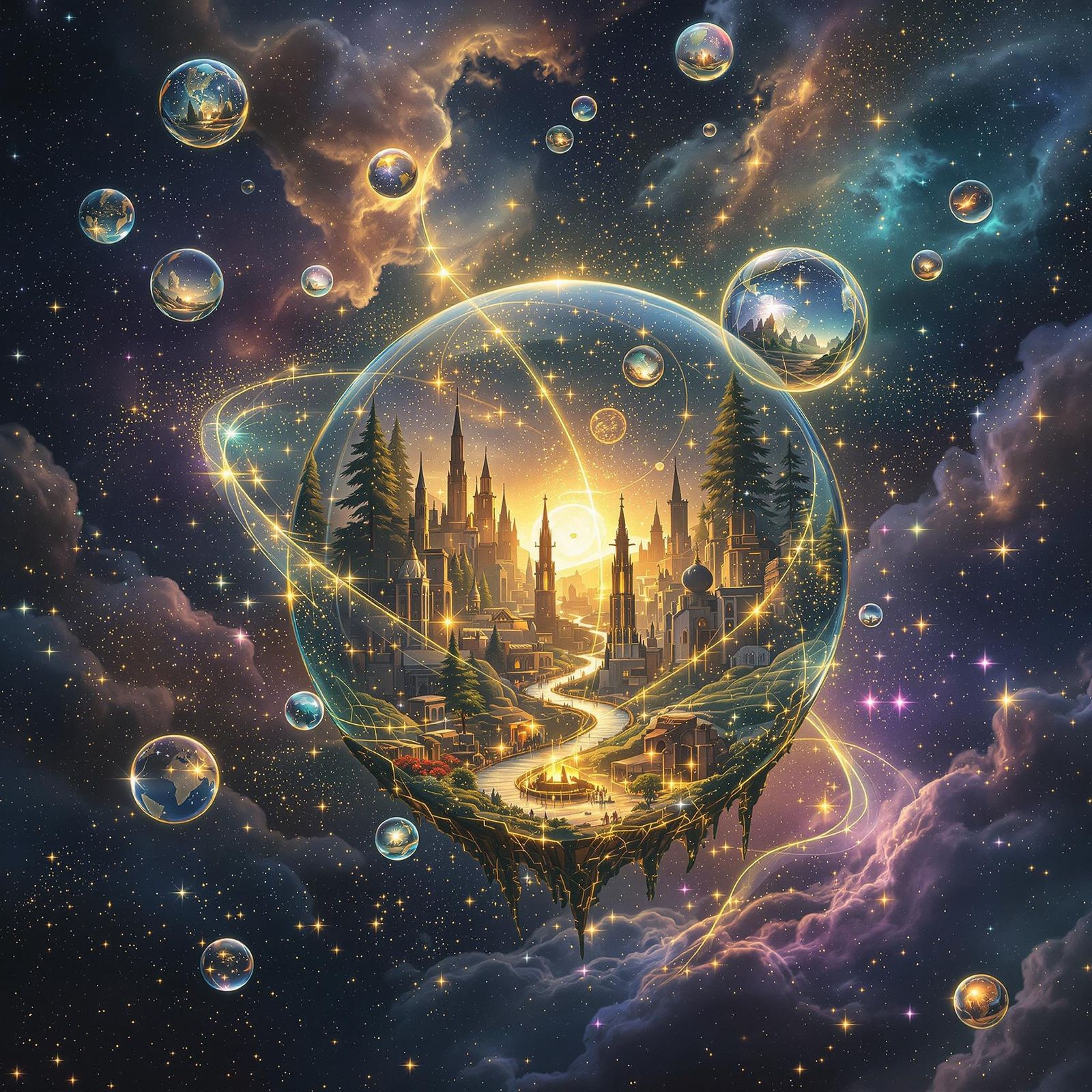 We'll all live in our own little worlds crossing paths only when we need to, like some weird star crossed galaxy