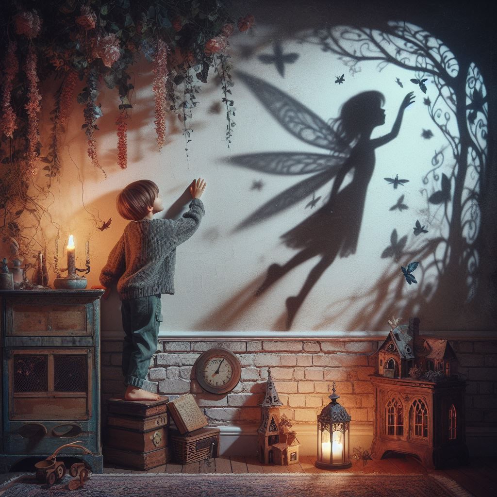 A fairy's shadow  by @Tina