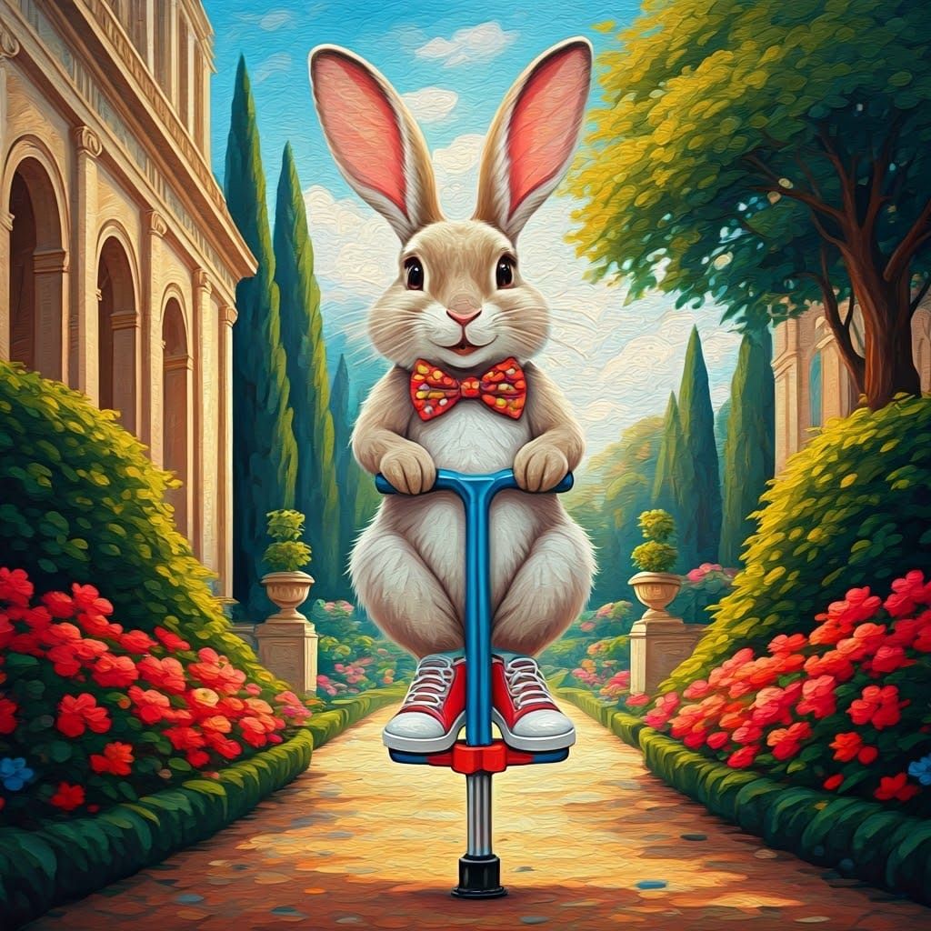 Hop Hop Hop  by @Beep