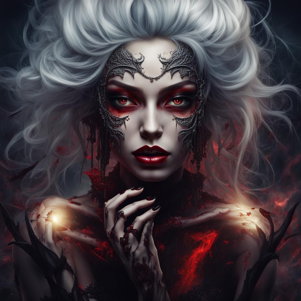 Vampire Banshee - AI Generated Artwork - NightCafe Creator