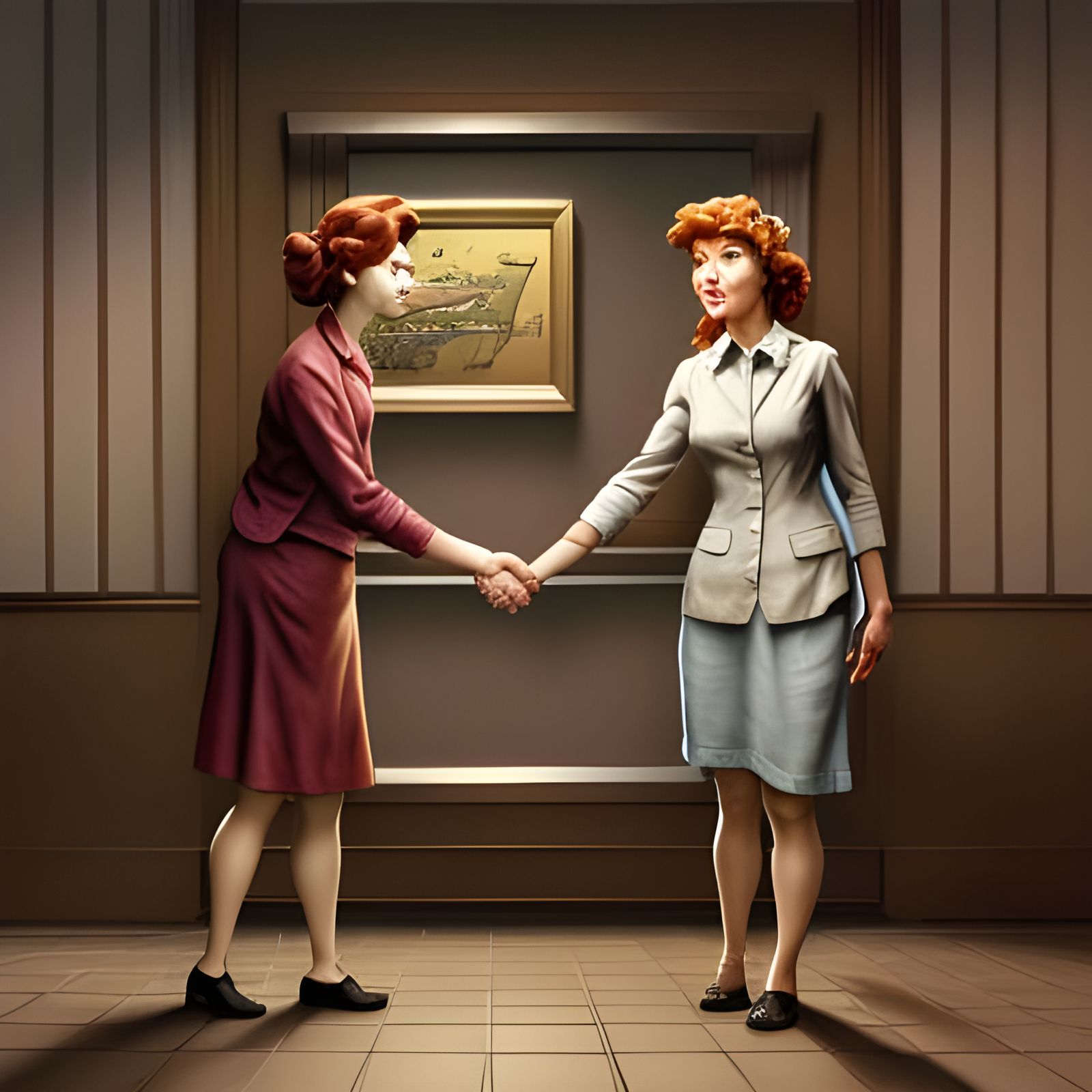 “So we are in agreement then? We are officially changing the...