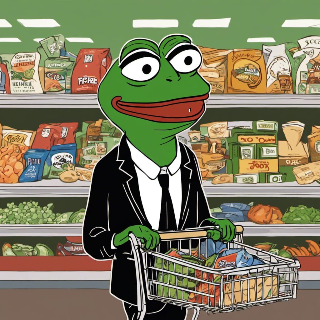 Me grocery shopping like I have more than $28.47 in my bank ...