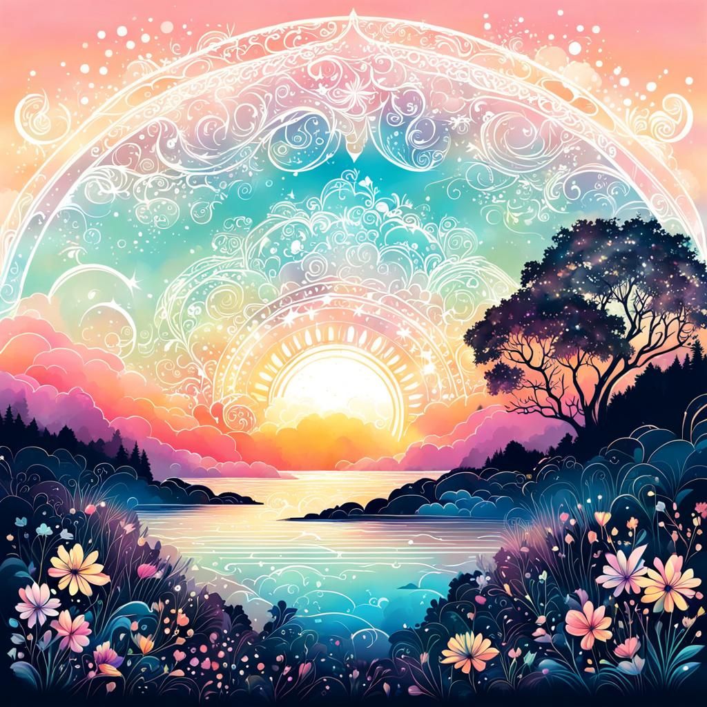 Pastel Sunrise  by @somniamea