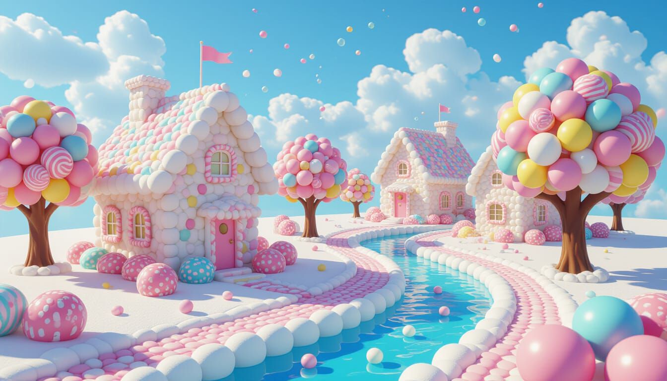 Candy city  by @chanspb