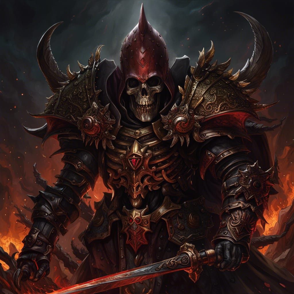 The skeletal hooded undead, Nazgul,