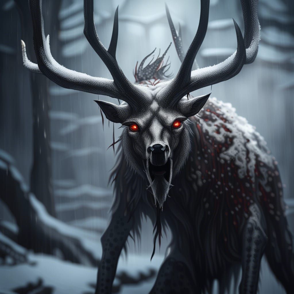 Vampire Deer