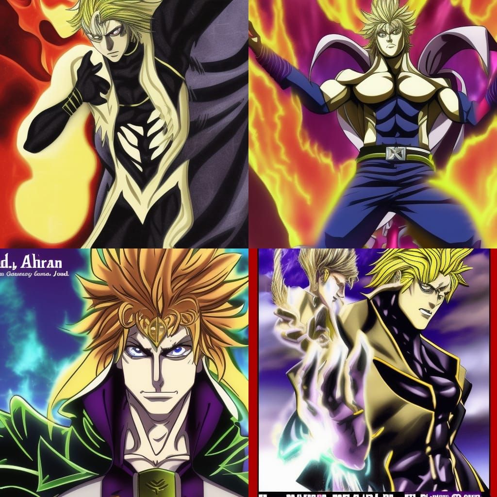 dio brando, the world