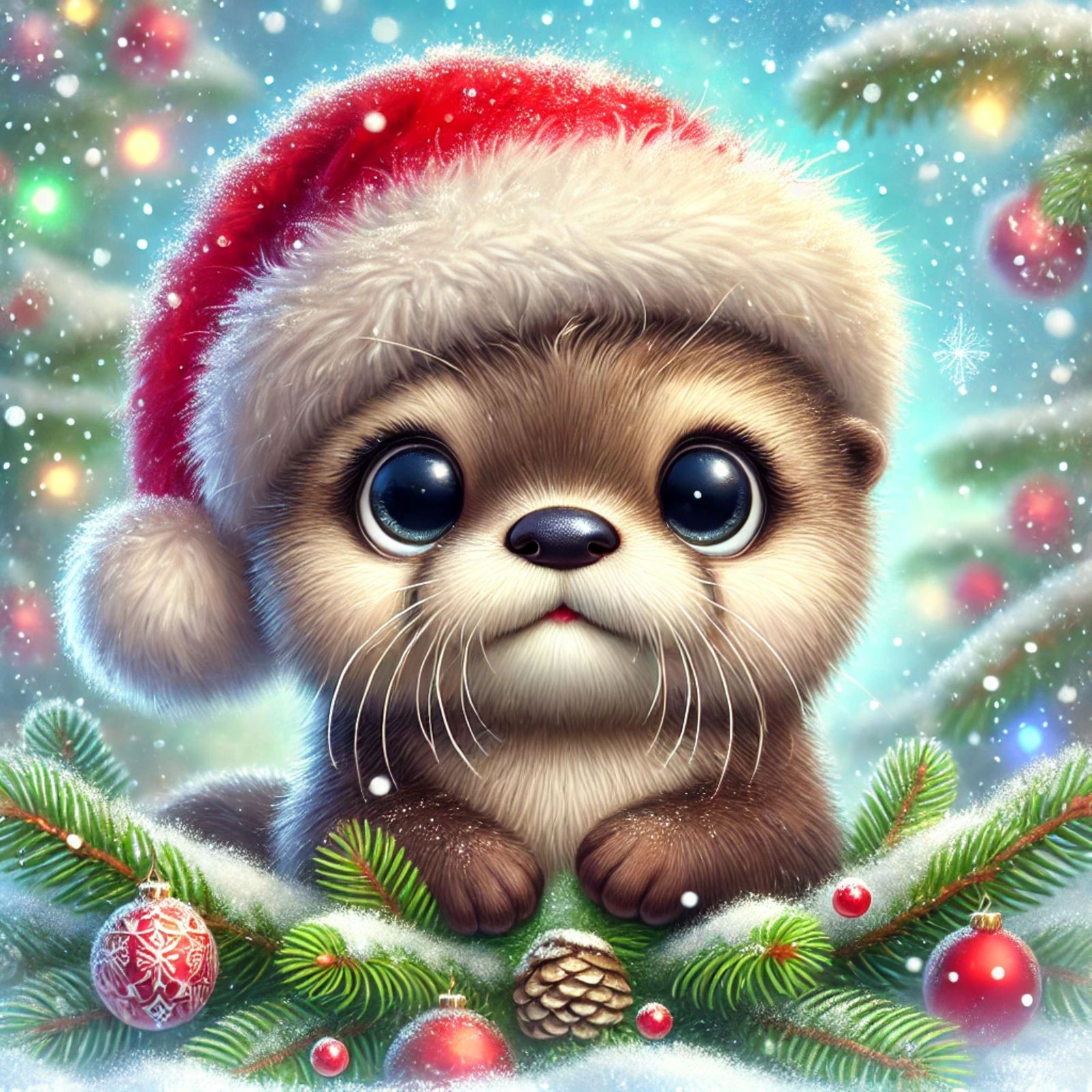 Christmas Otter