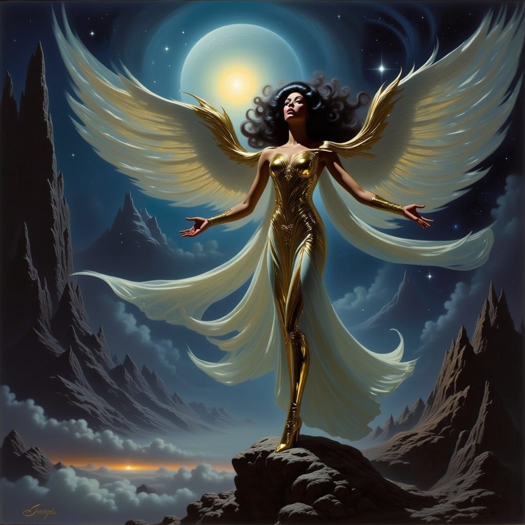 Into the long night, their souls take flight
To witness pain they've caused in eternal night
<lora:CottonCandyFae:1.0> 