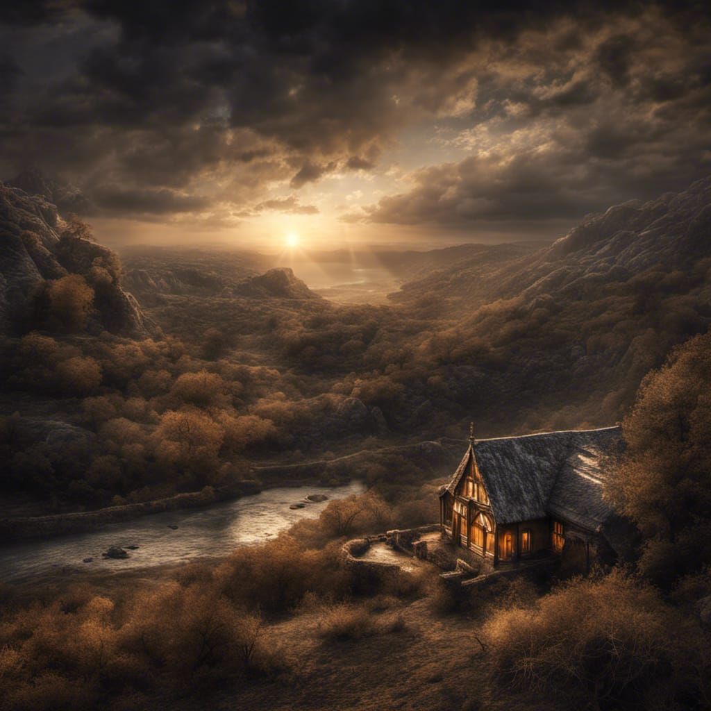 The Luminites rejoiced, their world bathed in warmth and lig...