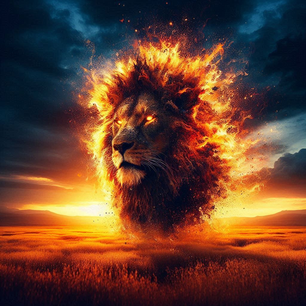 double exposure beautiful fantasy DALL-E 3 portrait landscape..