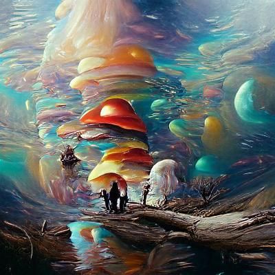 Strange beautiful wonderland