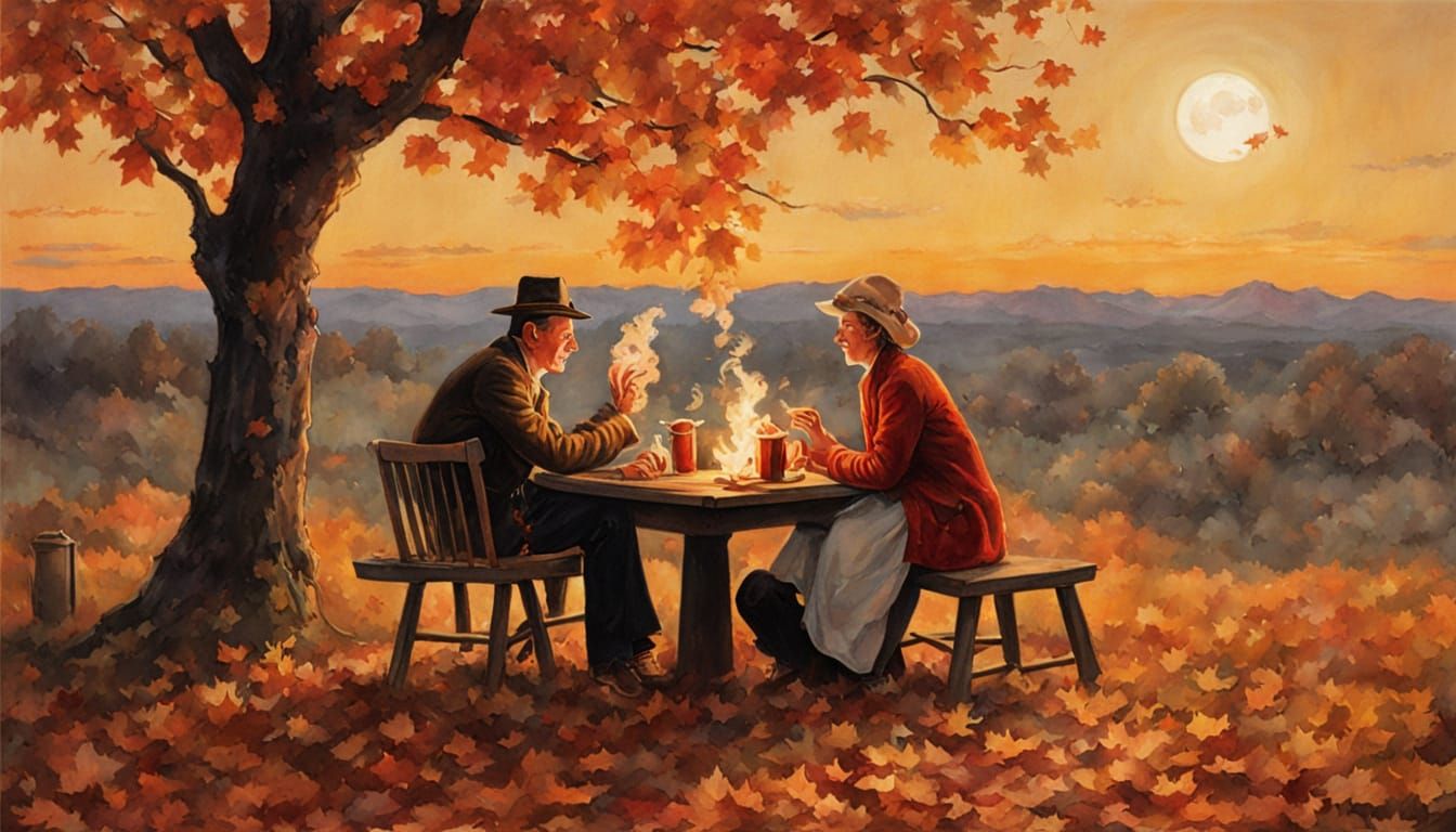 Autumn Evening Serenity