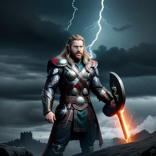 Thor, the God of Thunder, is a prominent figure in Norse myt...