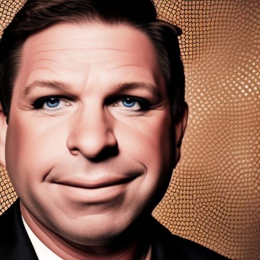 Ron DeSantis as a Drag Queen