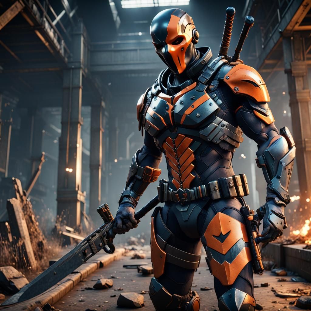 Deathstroke - AI Generated Artwork - NightCafe Creator