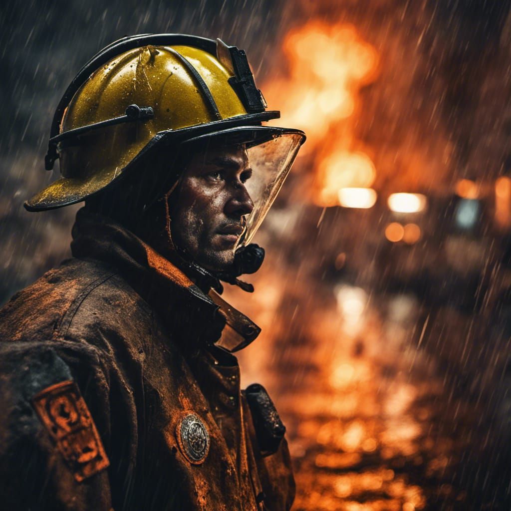 Firefighter   by @Plats